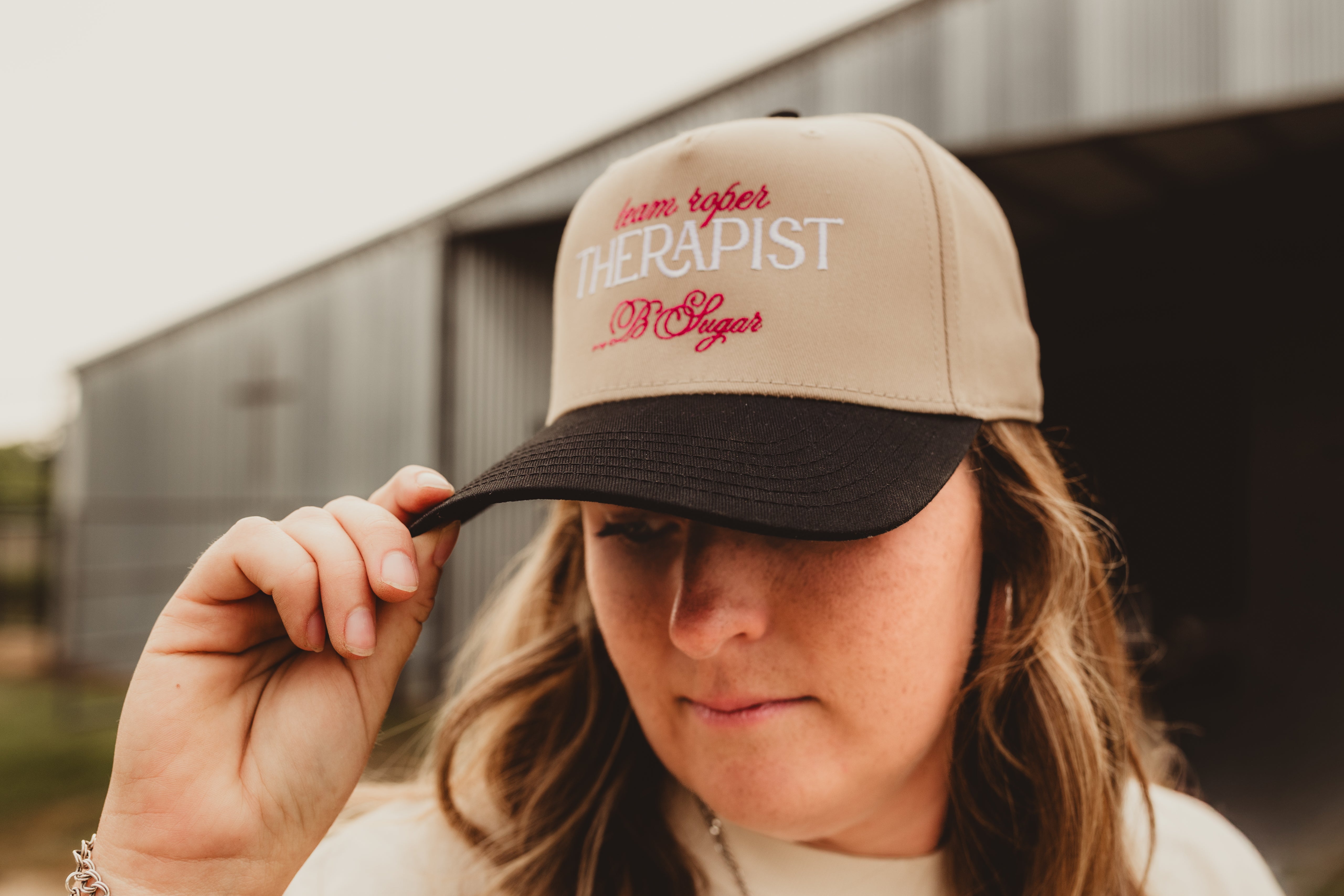 "Team Roper Therapist" Hat