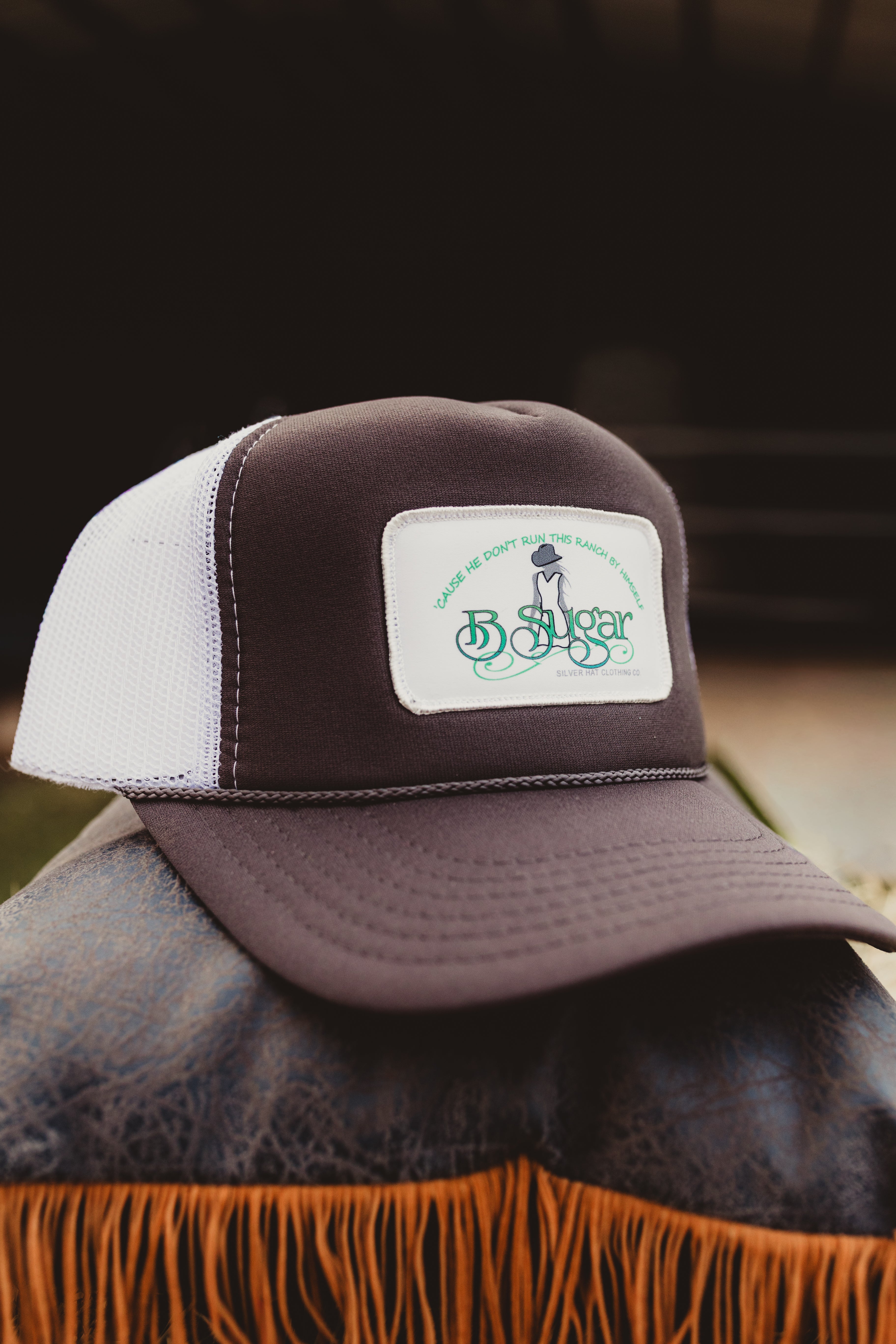 "B Sugar" Foam Trucker w/ Patch