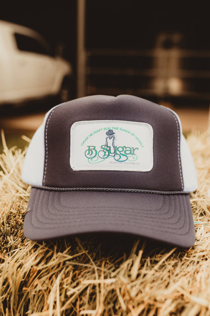 "B Sugar" Foam Trucker w/ Patch