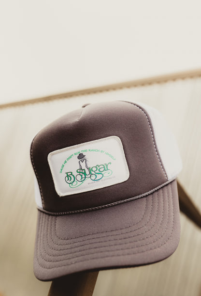 "B Sugar" Foam Trucker w/ Patch